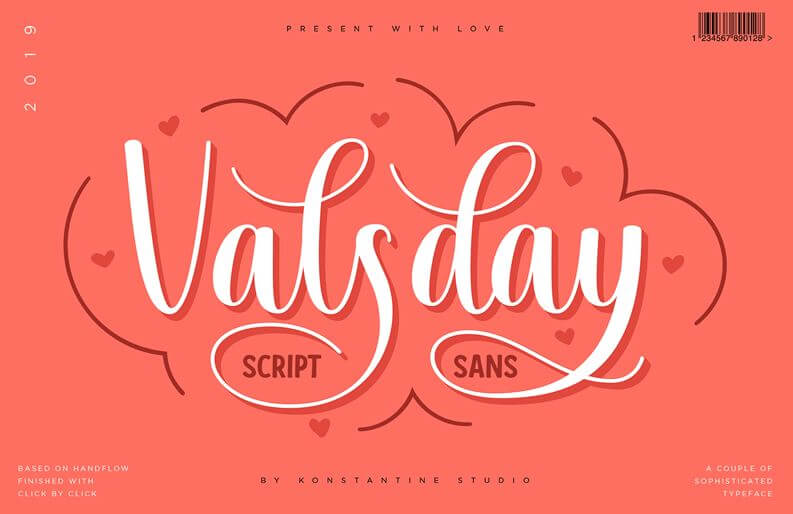 valsday font - Valsday Script and Sans Font Free Download