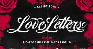 love letter script font 310x165 - Love Letters Script Font Free Download