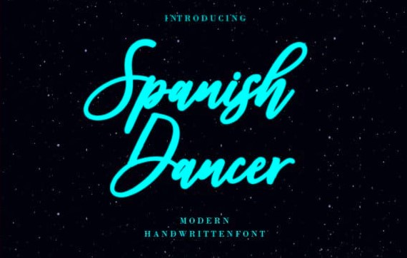spanish dance - Spanish Dancer Font Free Download