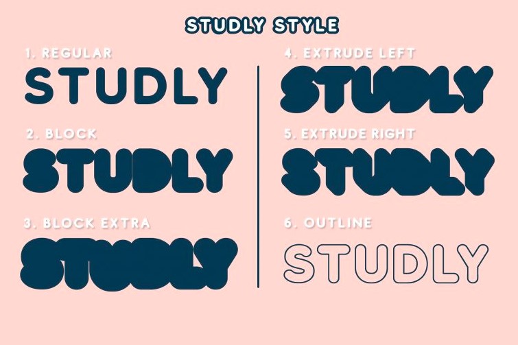studly font - Studly Font Free Download