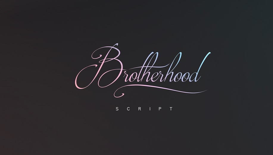 brotherhood - Brotherhood Script Font Free Download