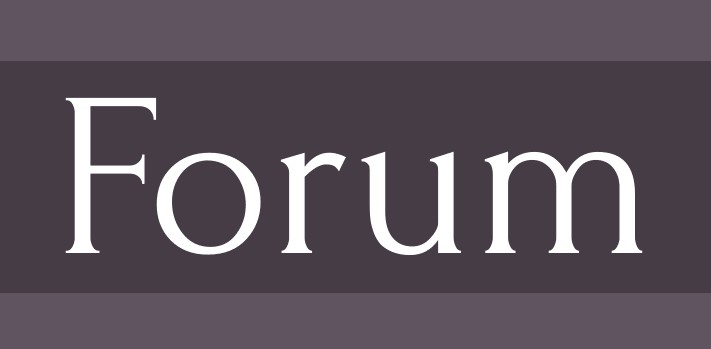 forum font - Forum Font Free Download
