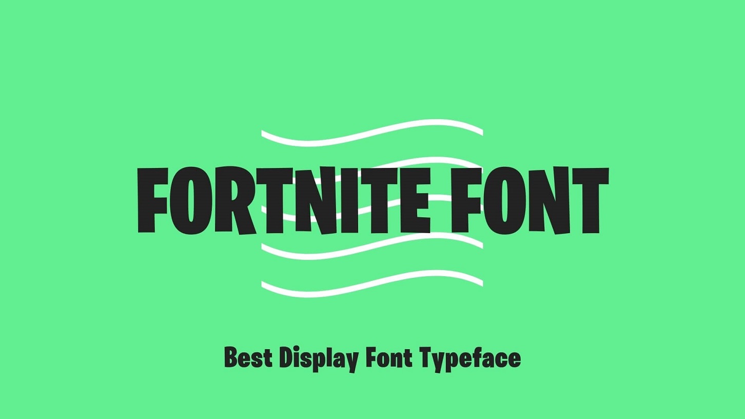 Fortnite Font Family