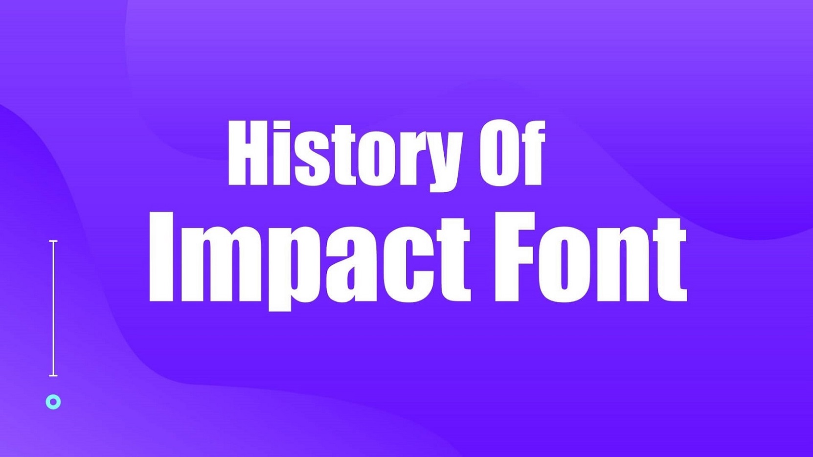 History of Impact Font