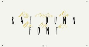 Rae Dunn Font