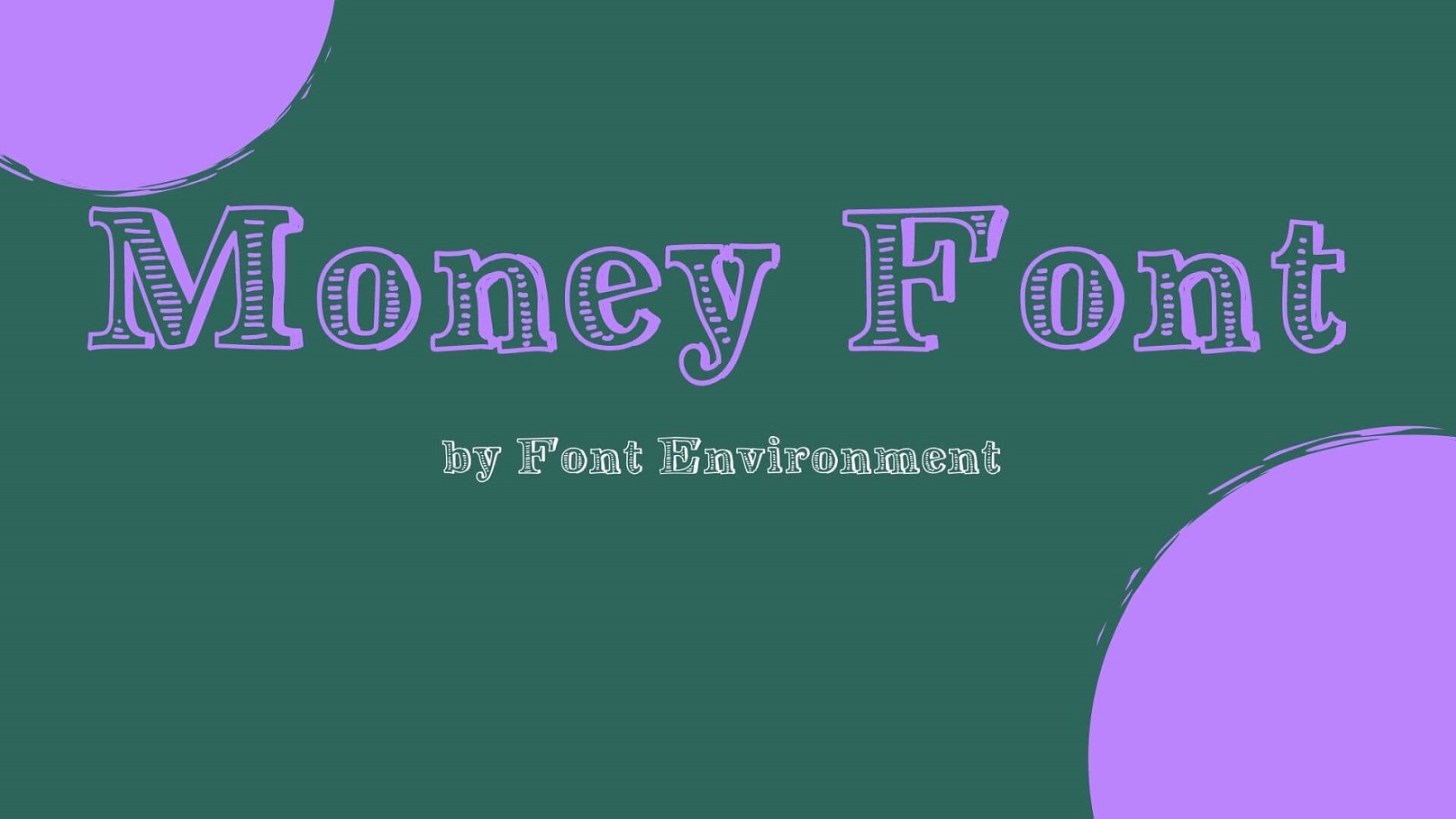 Money Font