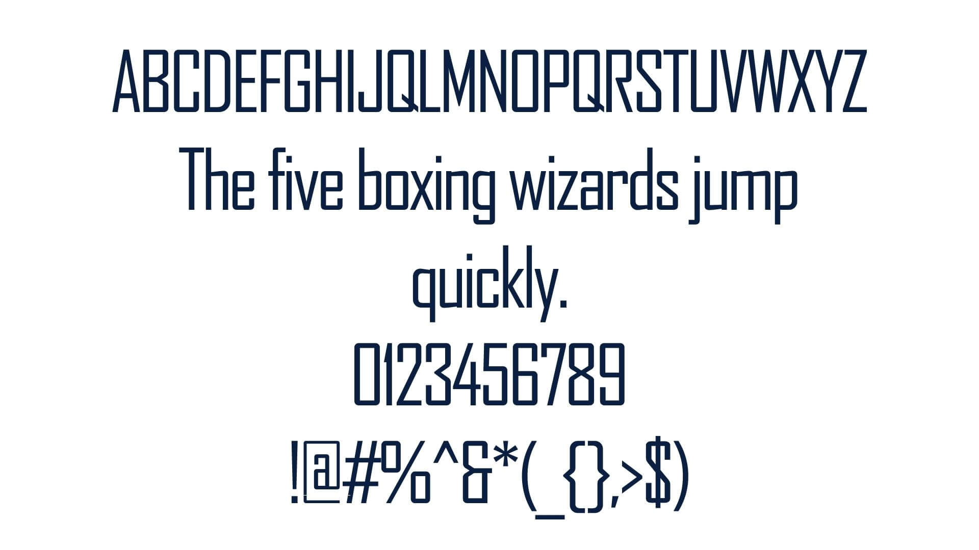 Agency FB Font View - Agency FB Font Free Download