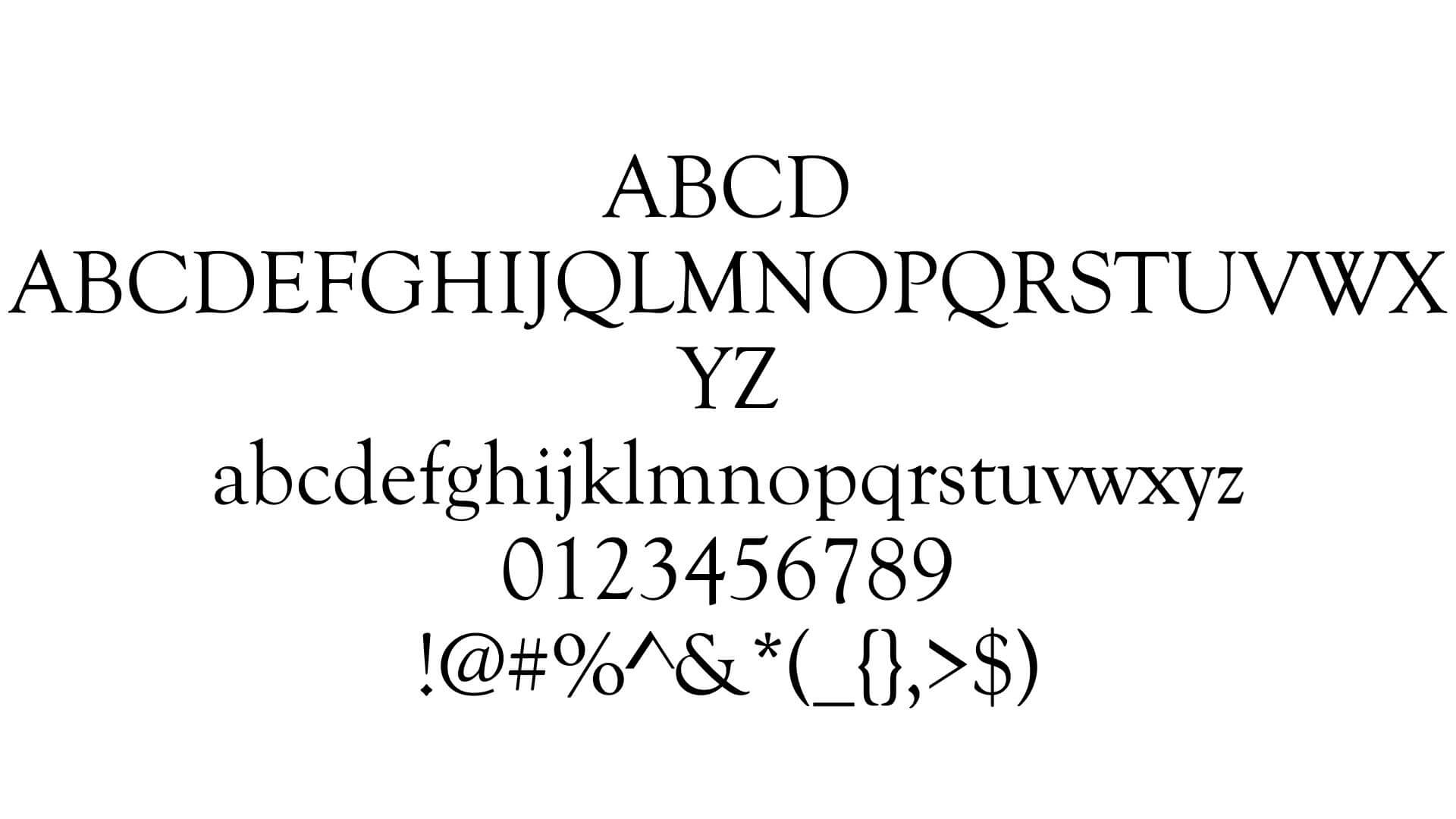 Goudy Old Style Font View - Goudy Old Style Font Free Download