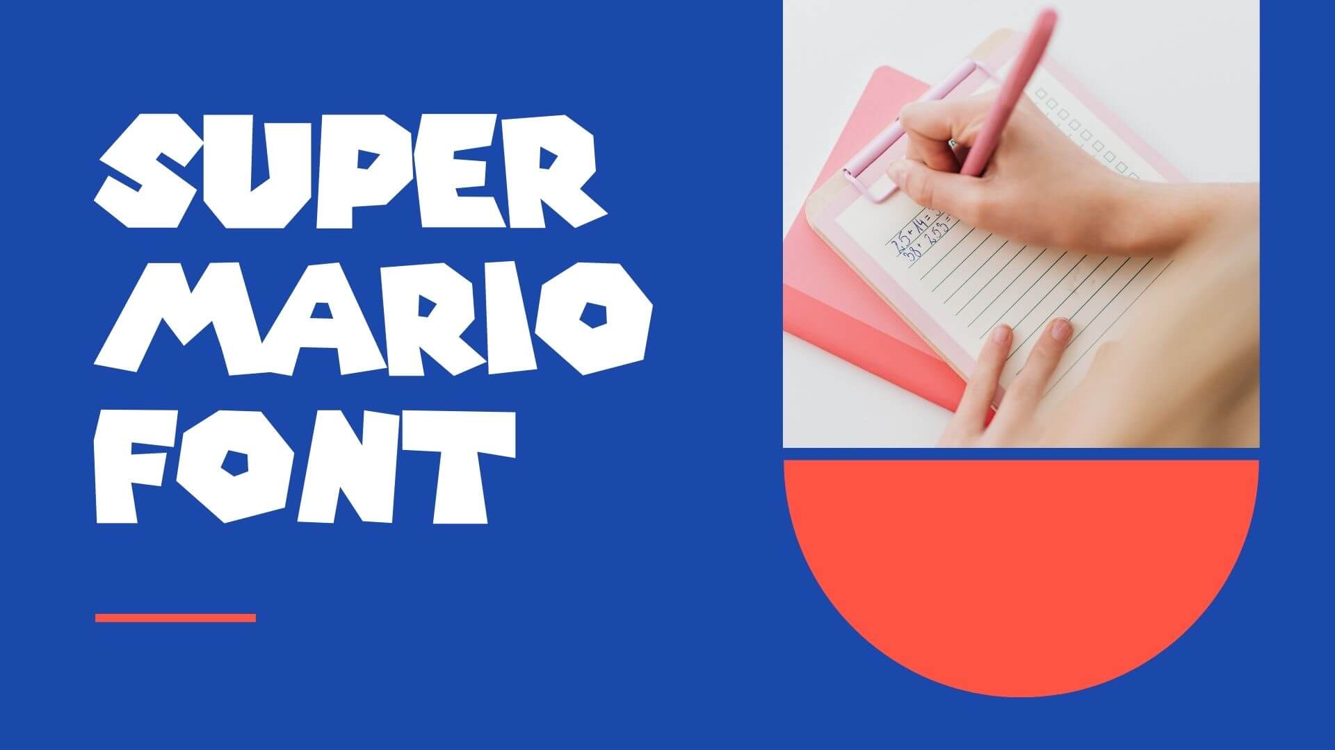 Super Mario Font