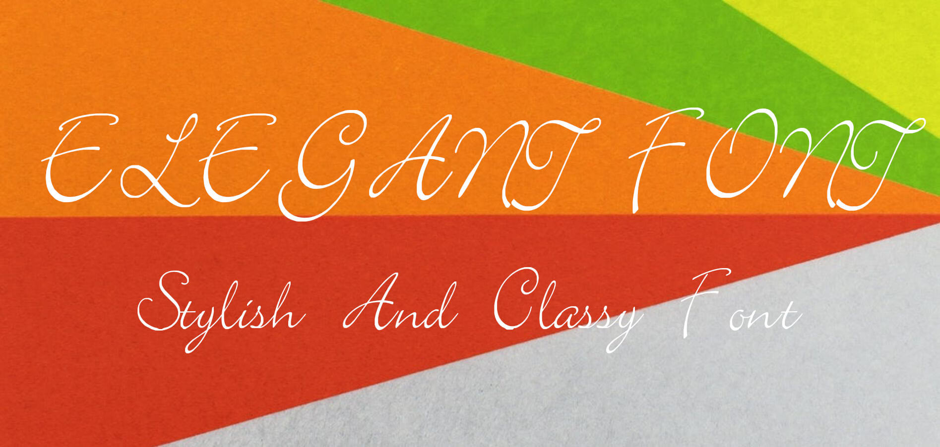 Elegant Font Family