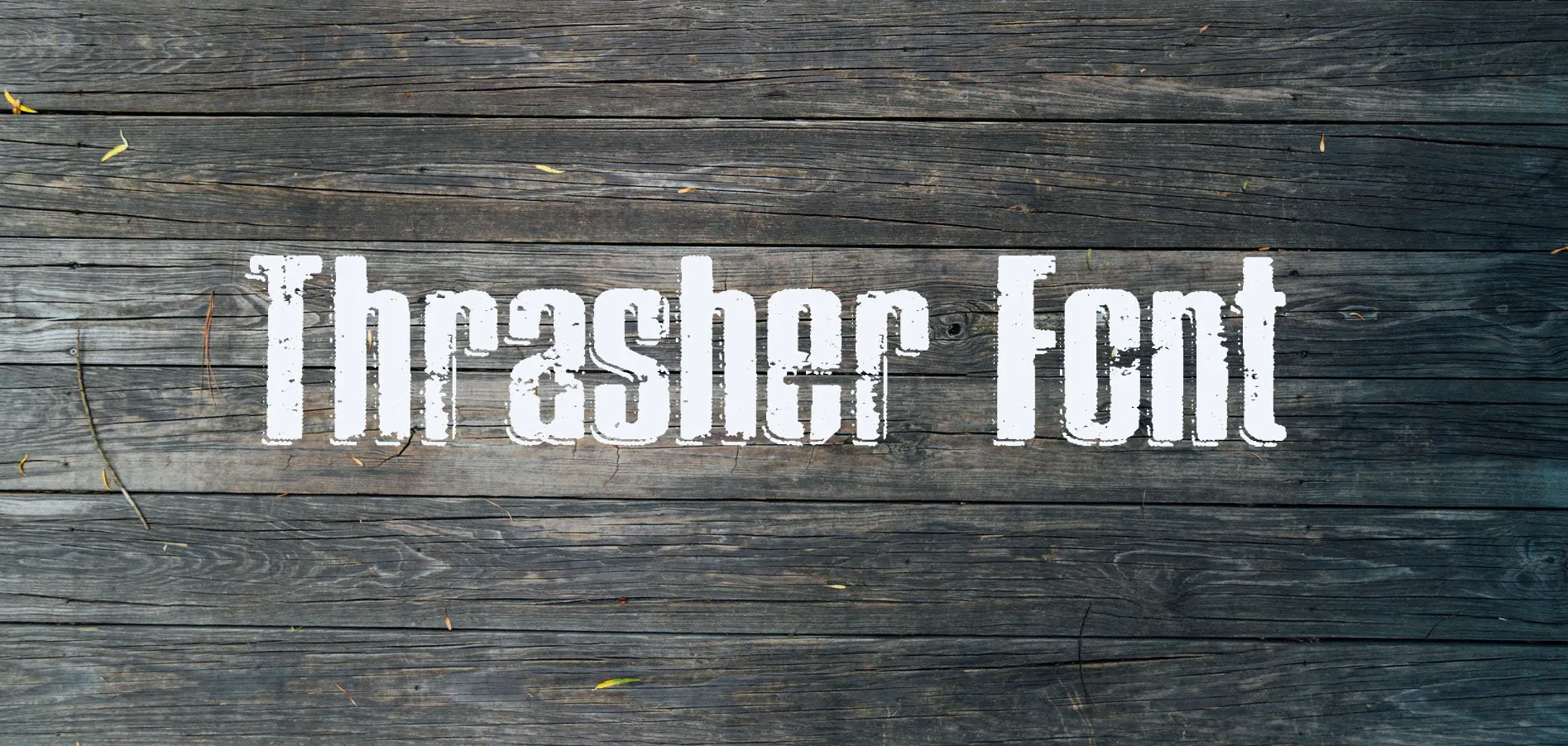 Thrasher Font Family