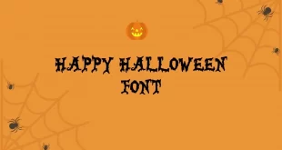 Happy Halloween Font