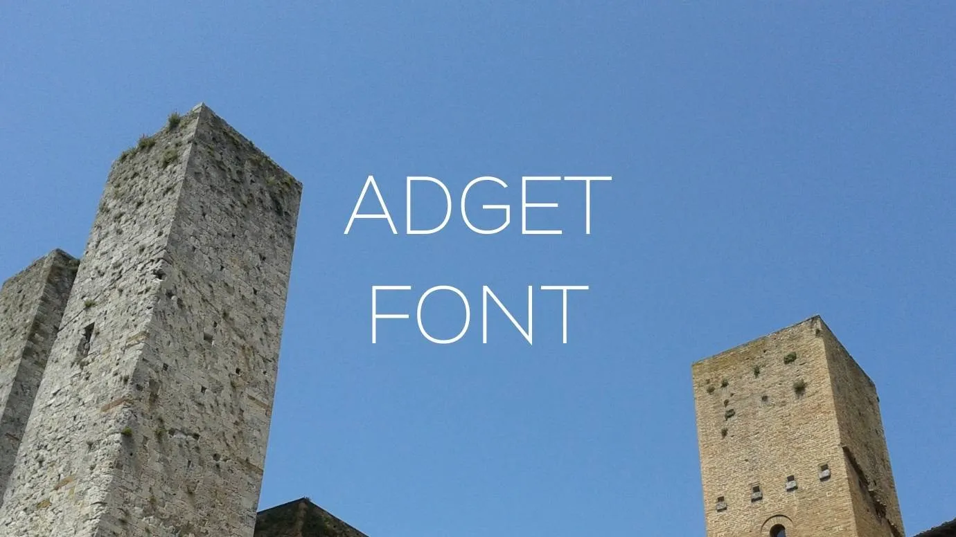 Adget Sans Font Family