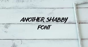 Another Shabby Font