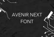 avenir next font feature 110x75 - Avenir Next Font Free Download