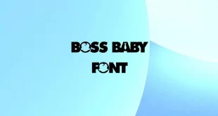 Boss Baby Font