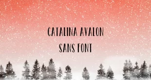 Catalina Avalon Font Family