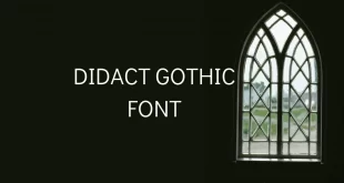 Didact Gothic Font Family