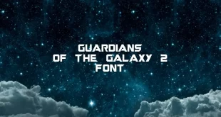 Guardians Of The Galaxy Font