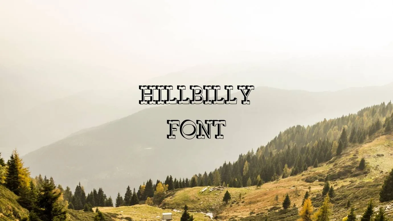 Hillbilly Font