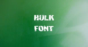 Hulk Font