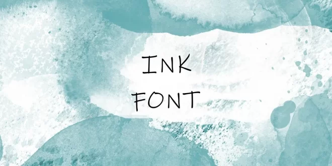 Ink Font Family