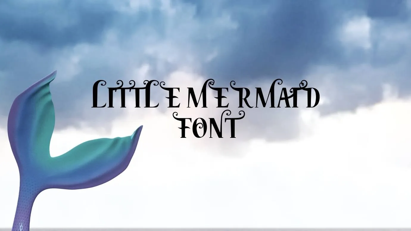 Little Mermaid Font Family