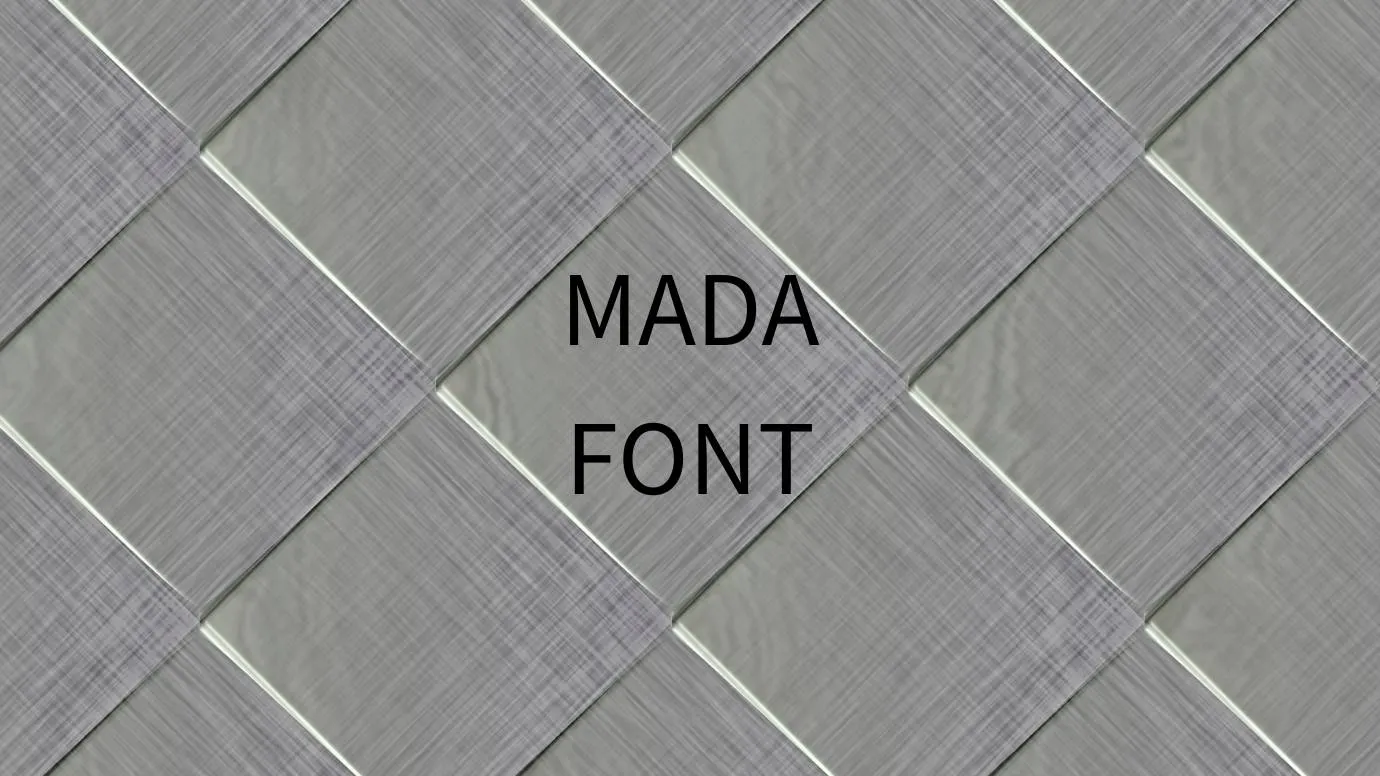 Mada Font