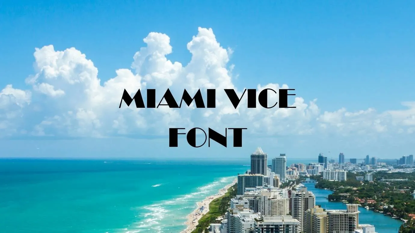 Miami Heat Font Free Download - All Your Fonts  Miami vice font, Free fonts  download, Calligraphy font generator