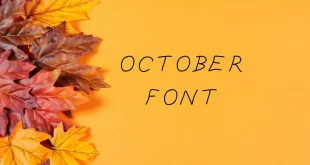 October Font Family