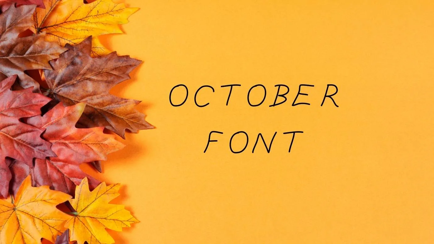 October Font Family