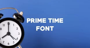 prime time font feature 310x165 - Primetime Font Free Download