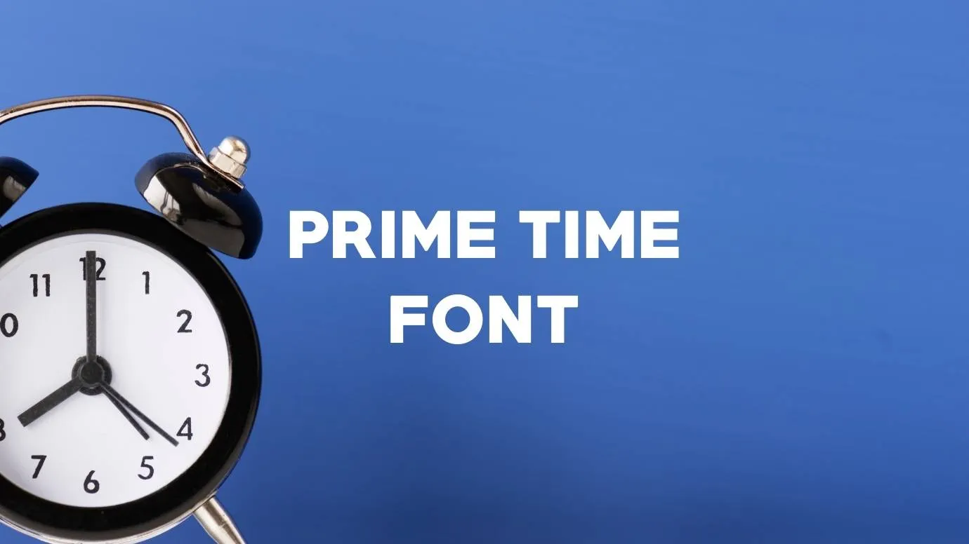 Primetime Font Family