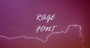rage font