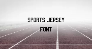 Sports Jersey Font