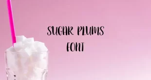 Sugar Plums Script Font Family