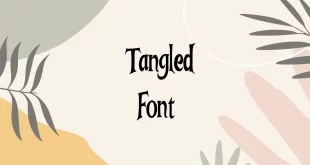 Tangled Font