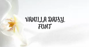 Vanilla Daisy Font