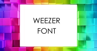 Weezer Font