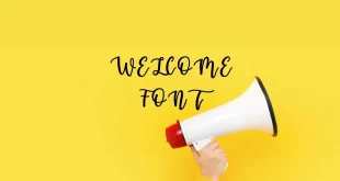 Welcome Font Family