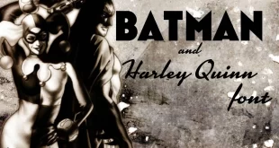 Batman and Harley Quinn Font