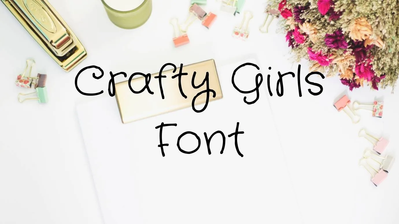 Crafty Girls Font Family