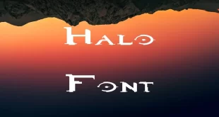 Halo Font