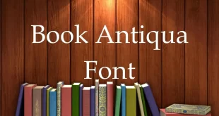 Book Antiqua Font