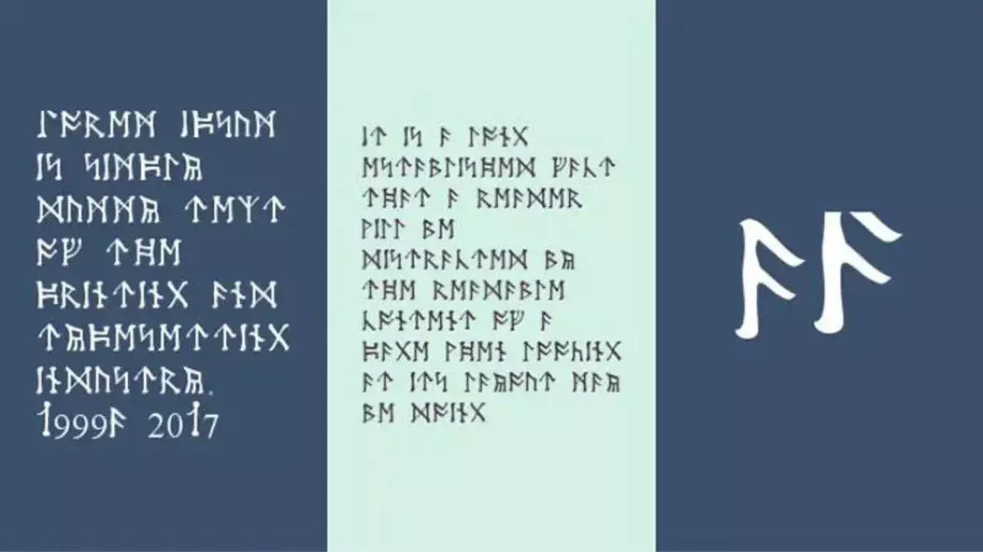 Moon Runes Font