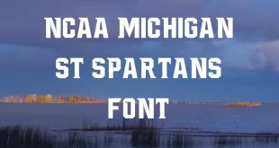NCAA Michigan St Spartans Font