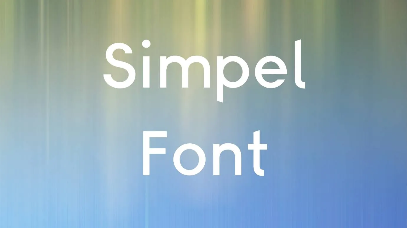 Simpel Font