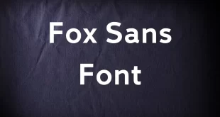 Fox Sans Font