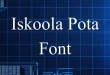Iskoola Pota Font