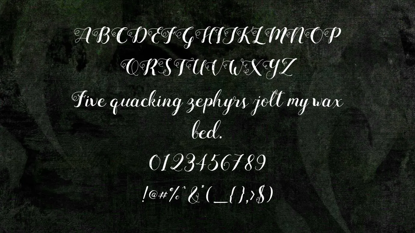 Mightype Script Font